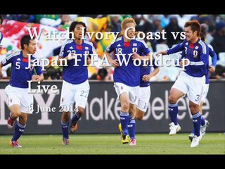 Watch Ivory Coast vs Japan FIFA Worldcup Live Now Here