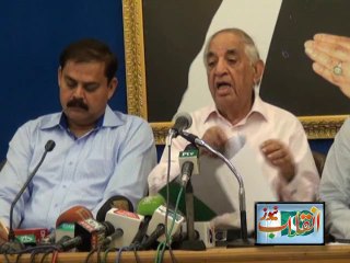 Press Conference of MQM Rabta Committee about Budget 2014-15