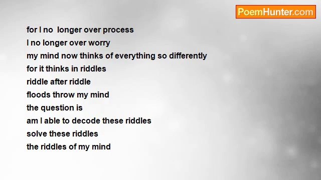 Scarlet ..... - Riddles