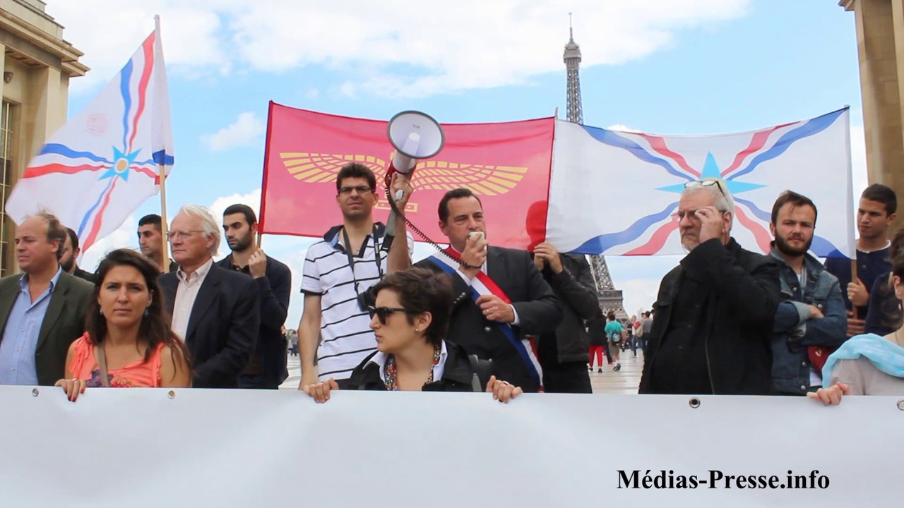 J-F Poisson - rassemblement de soutien des Chrétiens au moyen Orient - 14 juin 2014