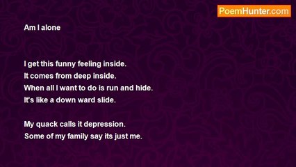 Amy Louise Kerswell - Am I alone?