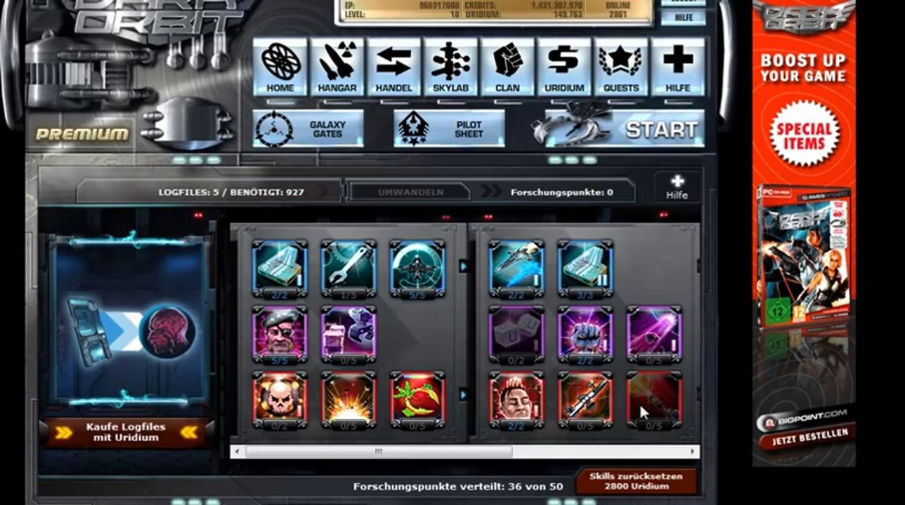 Browser Game -- Darkorbit Staffel 1 Part 5 German