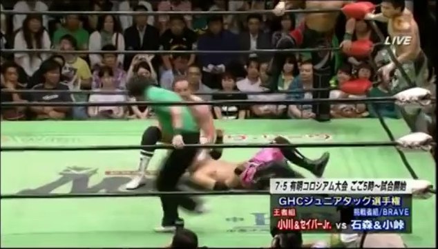 Mohammed Yone, Katsuhiko Nakajima & Atsushi Kotoge vs. Shane Haste, Mikey Nicholls & Quiet Storm (NOAH)