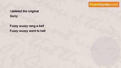 Jacob Royal - Fuzzy Wuzzy