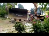 Geyve Sel Felaketi-İş Makinalarını Kurtarma-Geyvemedya.com-