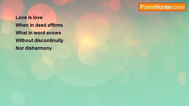 Oyekake Satty Joshua - Love is Love