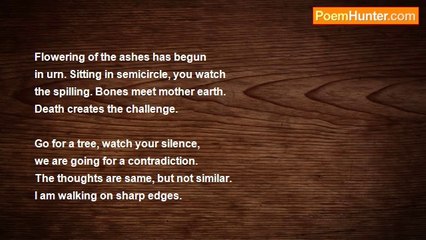 Satish Verma - I AM WALKING ON SHARP EDGES