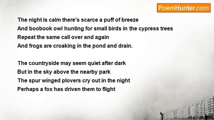 Francis Duggan - A Night In Late Autumn