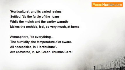 Theodora (Theo) Onken - ***Mr.  Green  Thumbs  Hot  House***