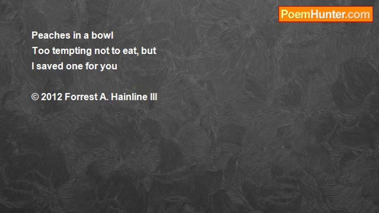 Forrest Hainline - Peaches