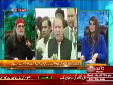 The Debate with Zaid Hamid (23 June Ko Tahir-ul-Qadri Ki Wapsi .. Kya Opposition Akhri Round Shuru Kare Gi ?) 14 June 2014 Part-3