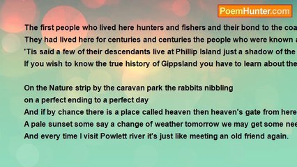 Francis Duggan - Powlett River