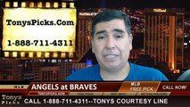 Atlanta Braves vs. LA Angels Pick Prediction MLB Odds Preview 6-14-2014