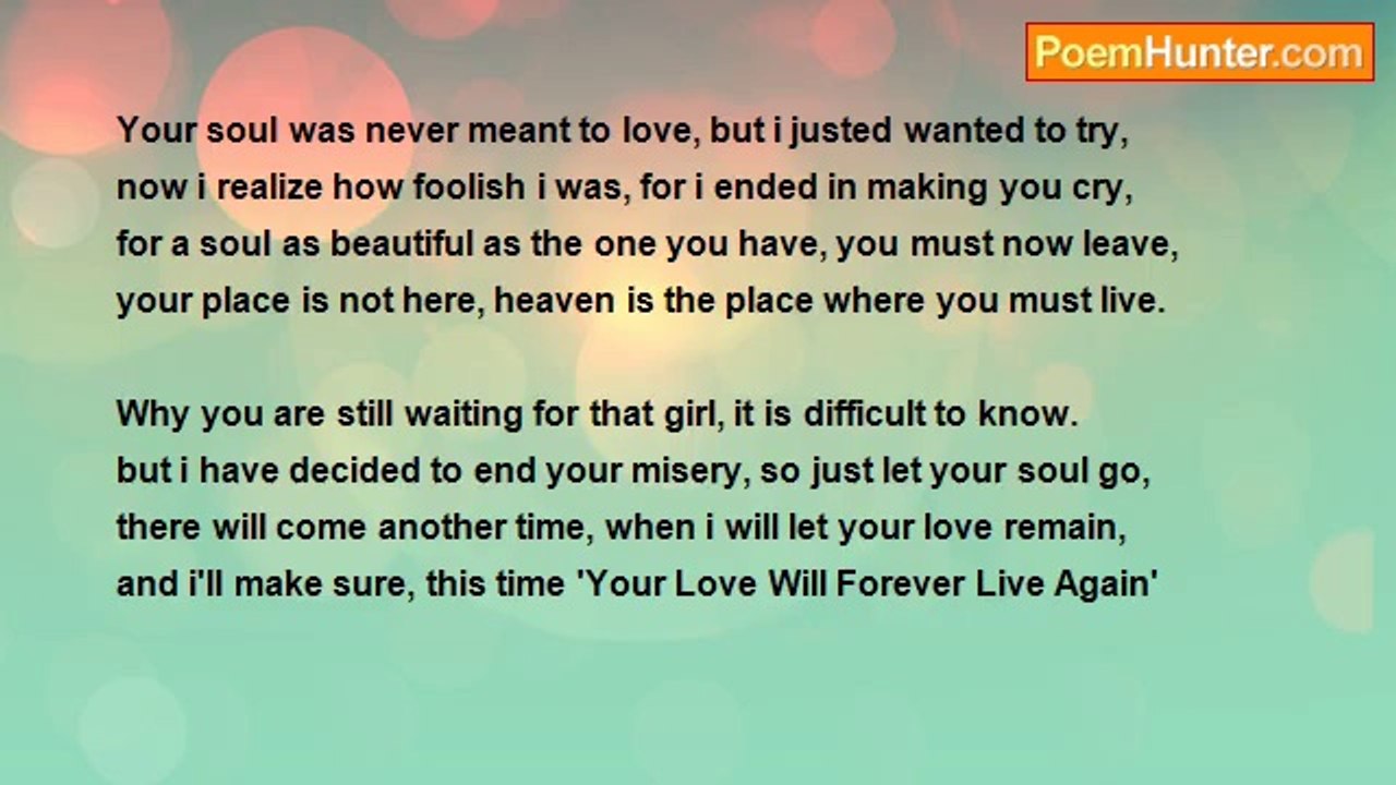 Kumar Kumar - Your Love Will Forever Live Again! ! !