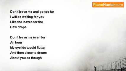 G.S.Vasu Kumar - Don't Go Too Far