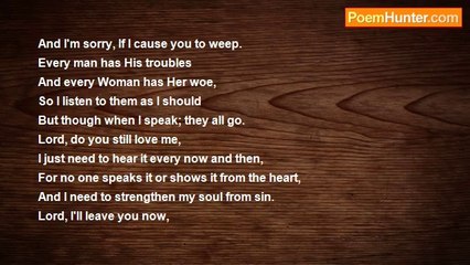 Randy McClave - God, Are You There?