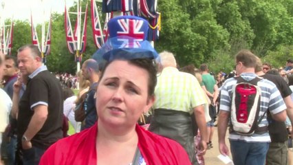 Londres: défilé militaire pour les 88 ans de la reine Elizabeth