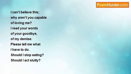 Melissa Joy Chesky - I Hate Myself