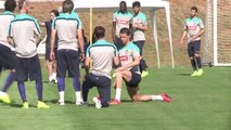 Cristiano Ronaldo faz treino leve antes de enfrentar Alemanha