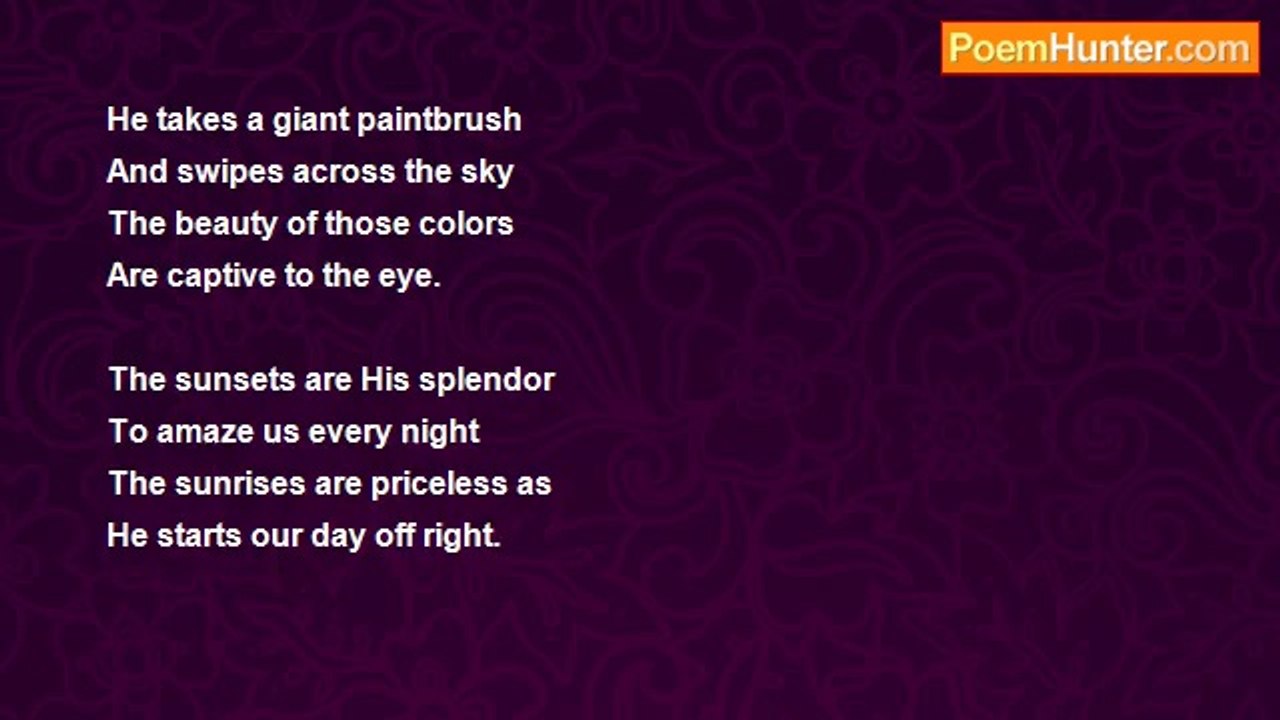 Marilyn Lott - God’s Paintbrush