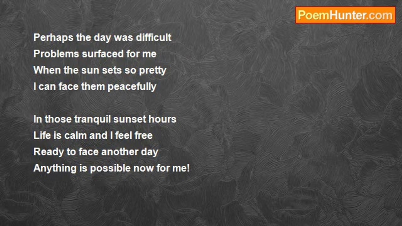 Marilyn Lott - Sunset Hours