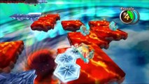 Super Mario Galaxy - Volcan de glace - Étoile 3 : Morsure du froid, brûlure du feu