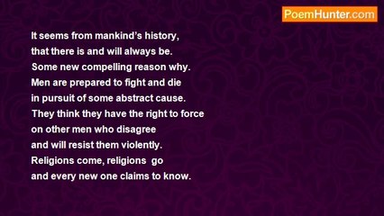 ivor or ivor.e hogg - Infidels prayer.