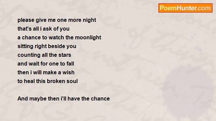 broken soul.. No more - chance