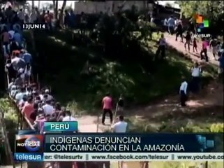 Quejas de quechuas porque Humala permite contaminación del río Pastaza