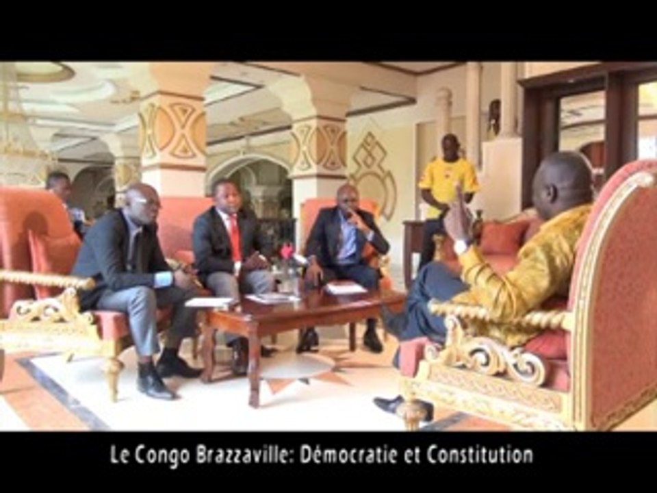 CONGO-BRAZZAVILLE : LE MINISTRE ANATOLE MAKOSSO, DÉFEND LA RÉVISION DE LA CONSTITUTION.
