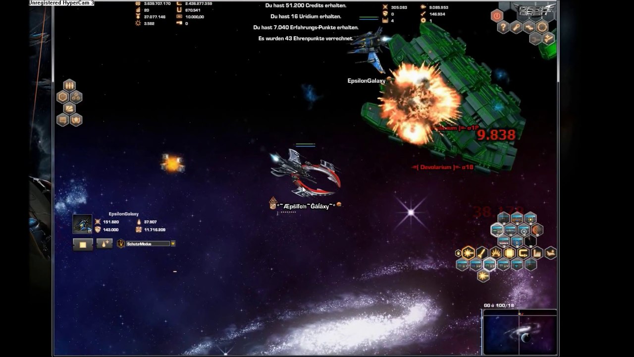 Browser Game -- Darkorbit Staffel 1 Part 15 German