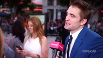 12.06.2014 The Rover LA premiere Robert Pattinson Interview with POPSUGAR Red Carpet