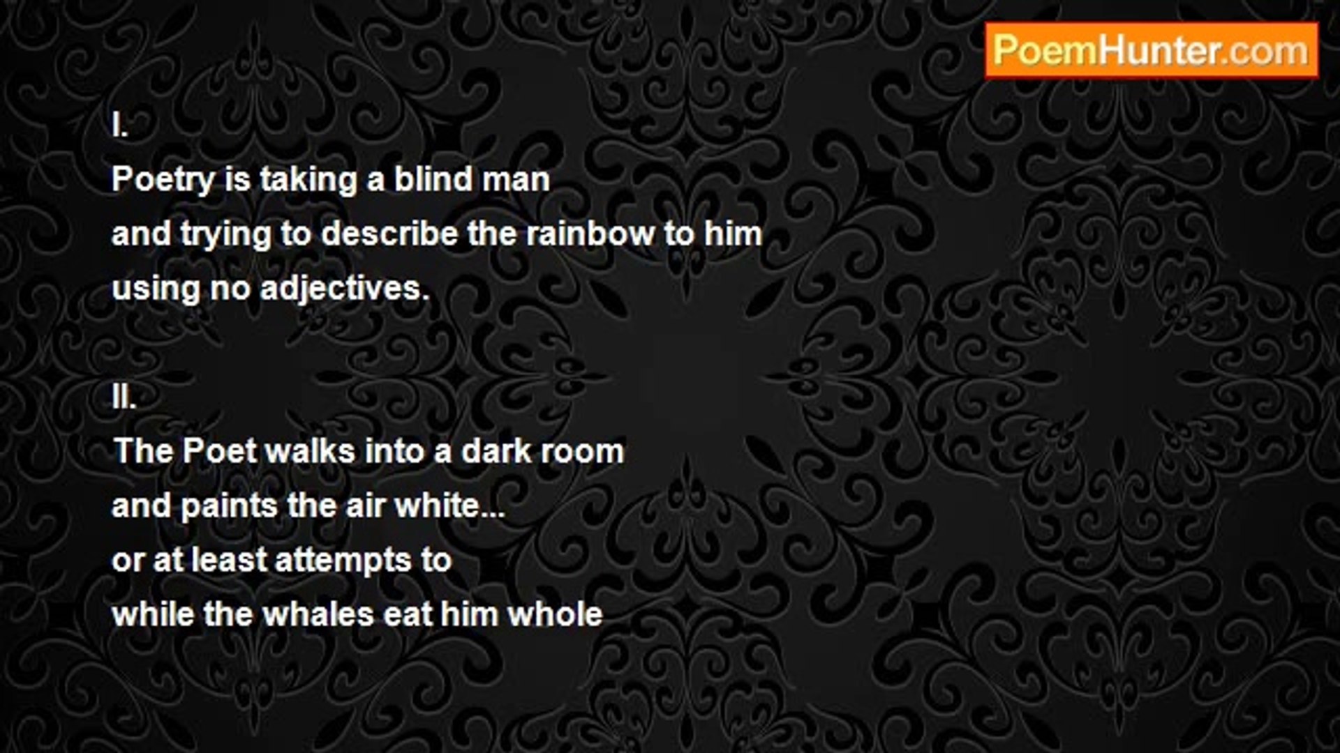 ⁣Michael Ardizzone - Ars Poetica