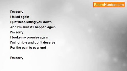 something changing - I'm Sorry
