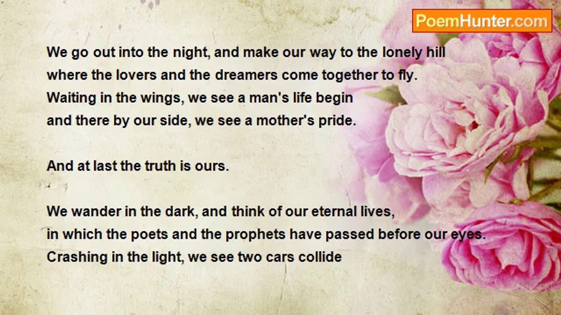 ⁣Alan Buckley - The Lovers, the Dreamers, the Poets and the Prophets