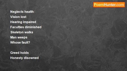 Subbaraman N V - WHOSE FAULT