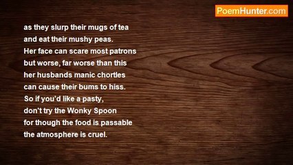 Ruth Walters - The Wonky Spoon Cafe