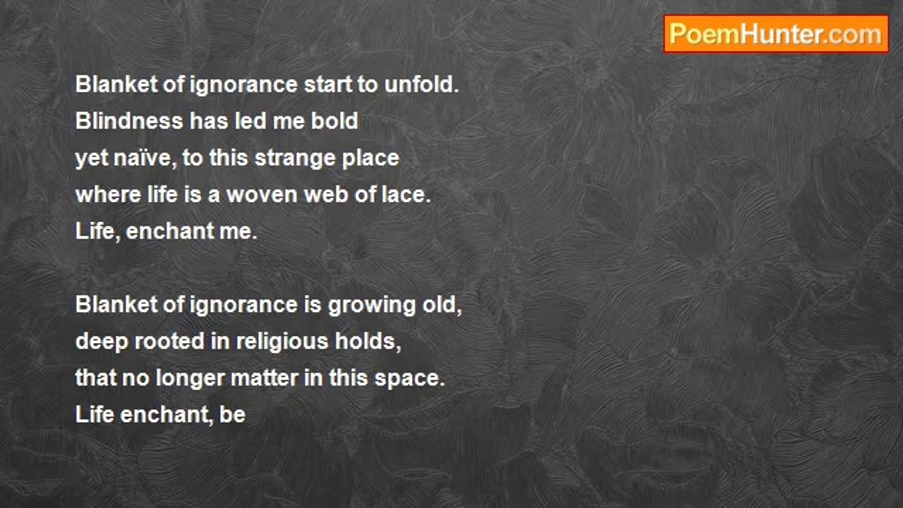 Alice Anne Gordon - Blanket of Ignorance