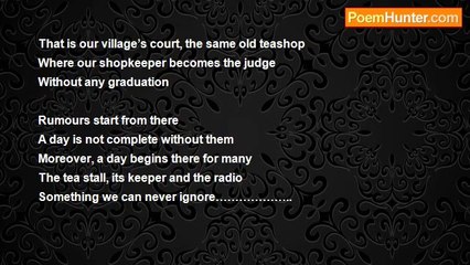 Reshma Dream Is Never A Crime................ - The Tea Shop In My Village....................