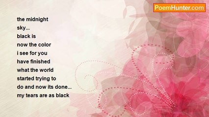 Morgan Evans - black tears i weep...