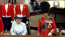 Kraliçe 2. Elizabeth'in doğum günü için Londra'da resmi tören düzenlendi
