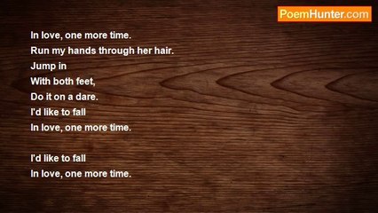 r james sterzinger - I'd Like to Fall in Love....For You