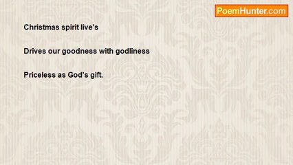 Ken e Hall - ......Haiku....XMAS GIFT SPIRIT  ALIVE