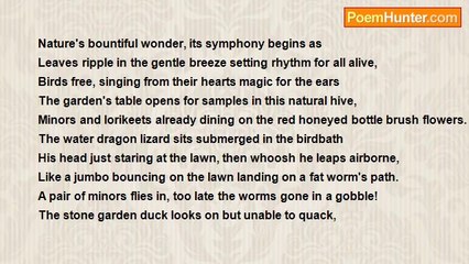 Ken e Hall - ... The Gardens Table...