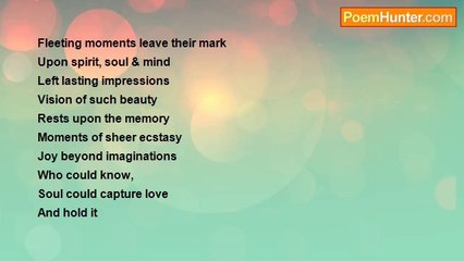 Don Pengilly - Fleeting Moments (Who could know)