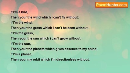 Geovanni Leaño - If I'm a Bird, then You're the Universe