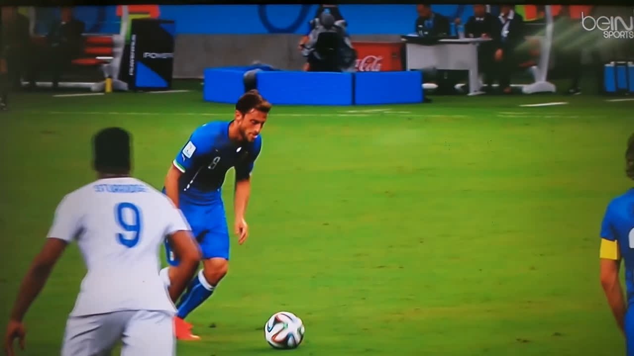 شاهد اهداف الشوط الأول لمباراة أنجلترا وأيطاليا