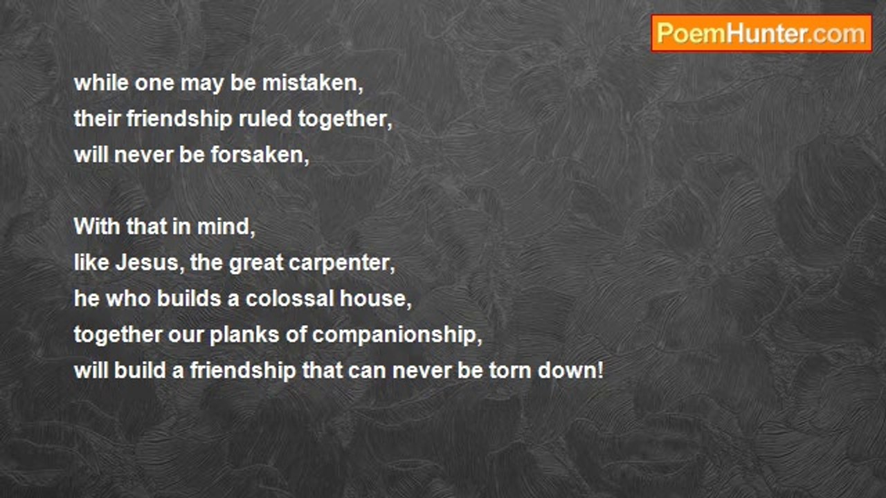 Richard McClellan - Friendship