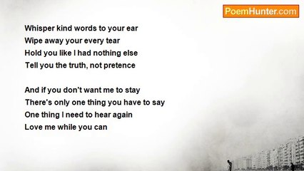 Count Dracula - Love Me While You Can