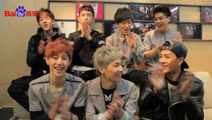 [HD] 140120 GOT7 - Baidu Music APP Greetings